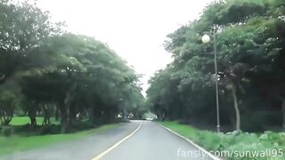 【onlyfans】大奶美女 富二代开着豪车带美女兜风 妹子表情好兴奋 随便在路边把事办了
